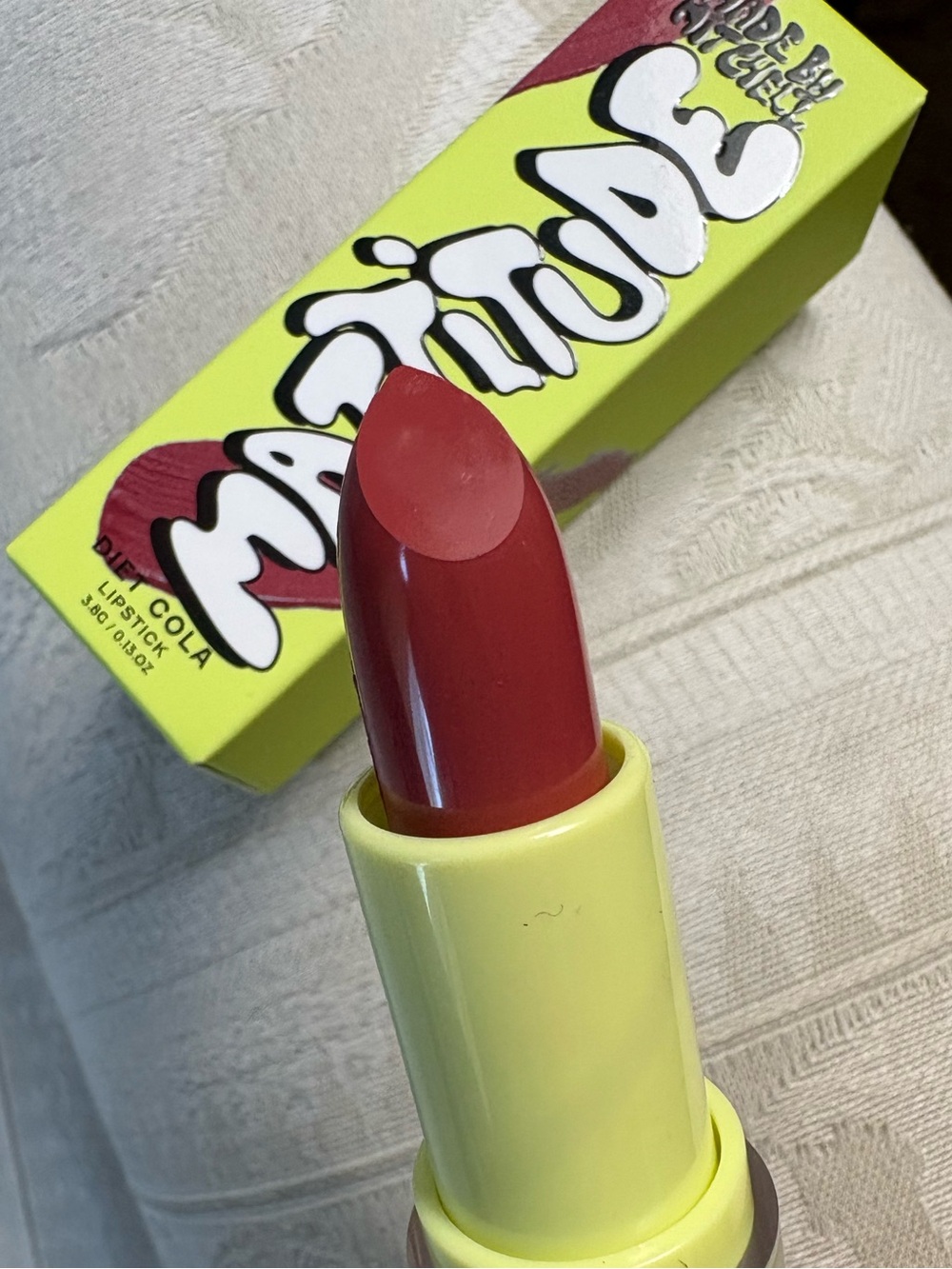 Made by Mitchell Mattitude Matte Lipstick in Diet Cola BNIB